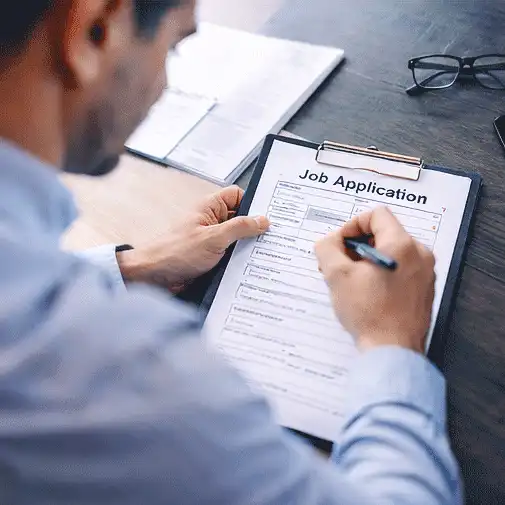 Job placement partnership graphic